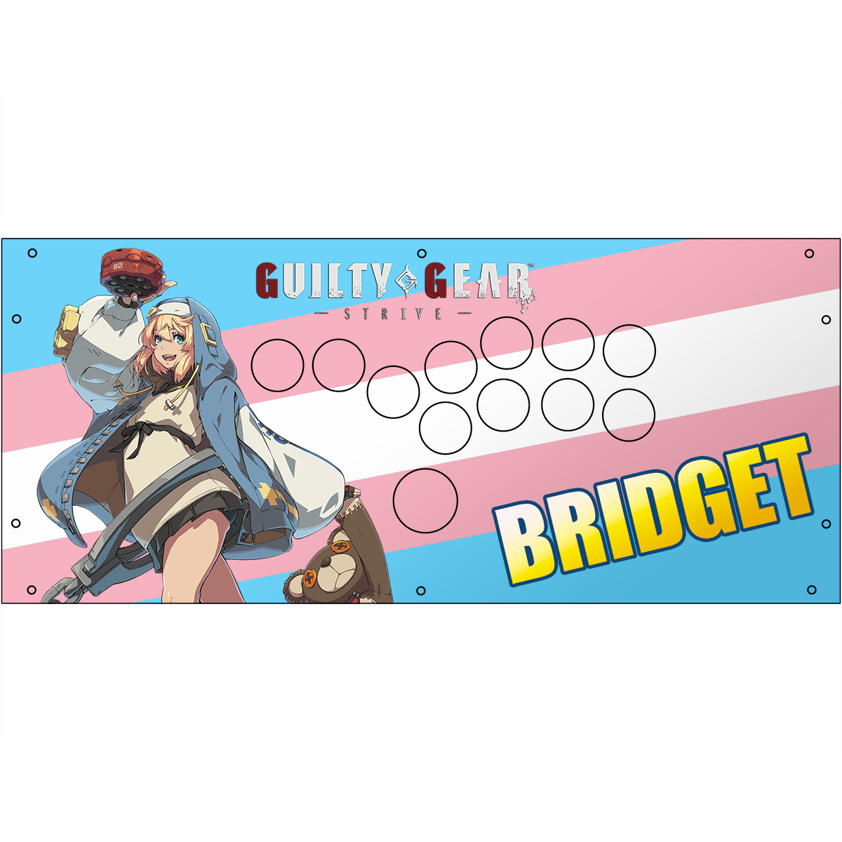 Guilty Gear Bridget Flag Hit Box Overlay GameOnGrafix