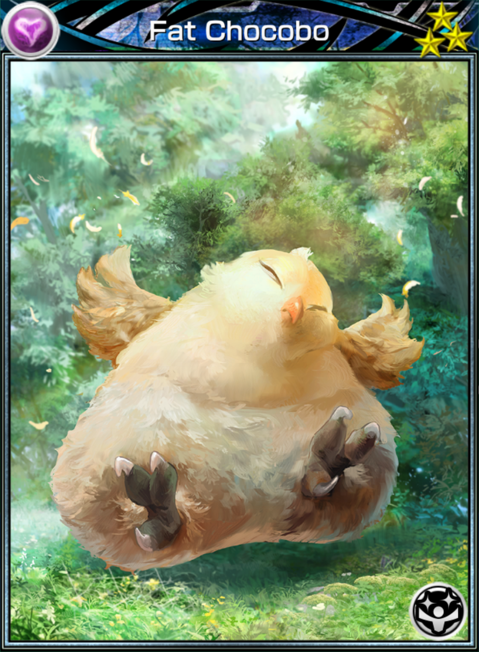 Fat Chocobo (Card) Mobius Final Fantasy Wiki