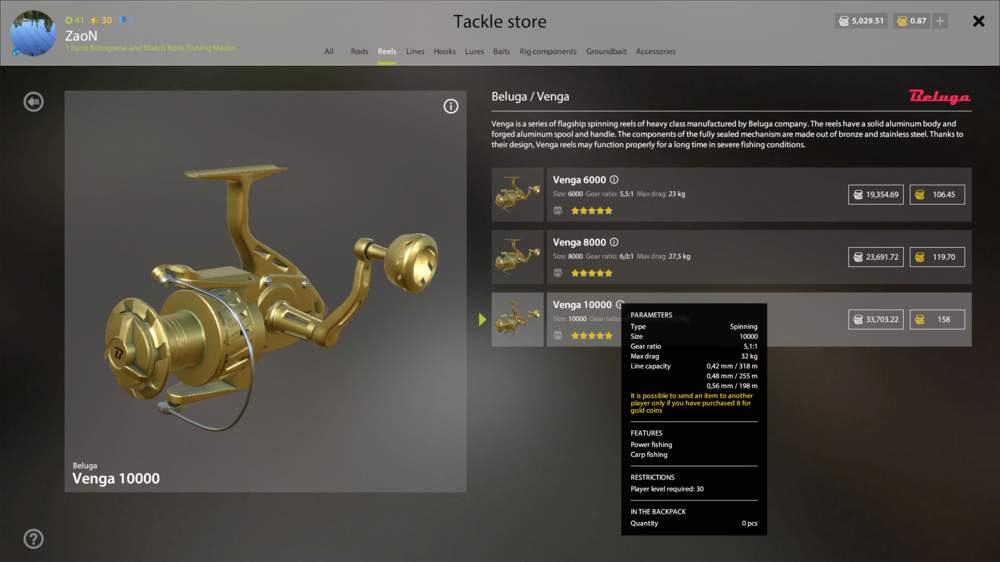 Russian Fishing 4 - Guide to Match Rod Fishing after Carp