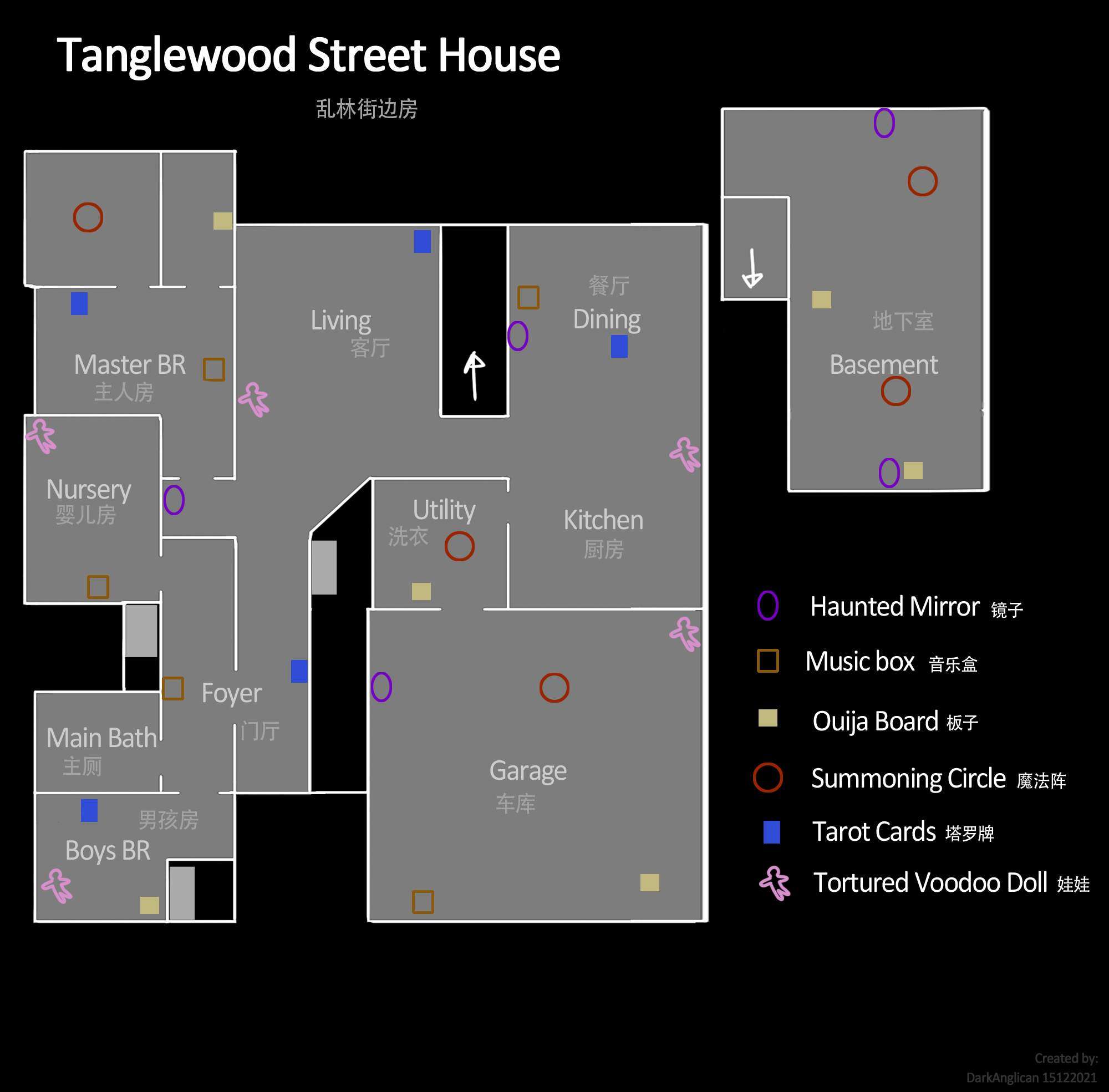 Phasmophobia Cursed Items Locations