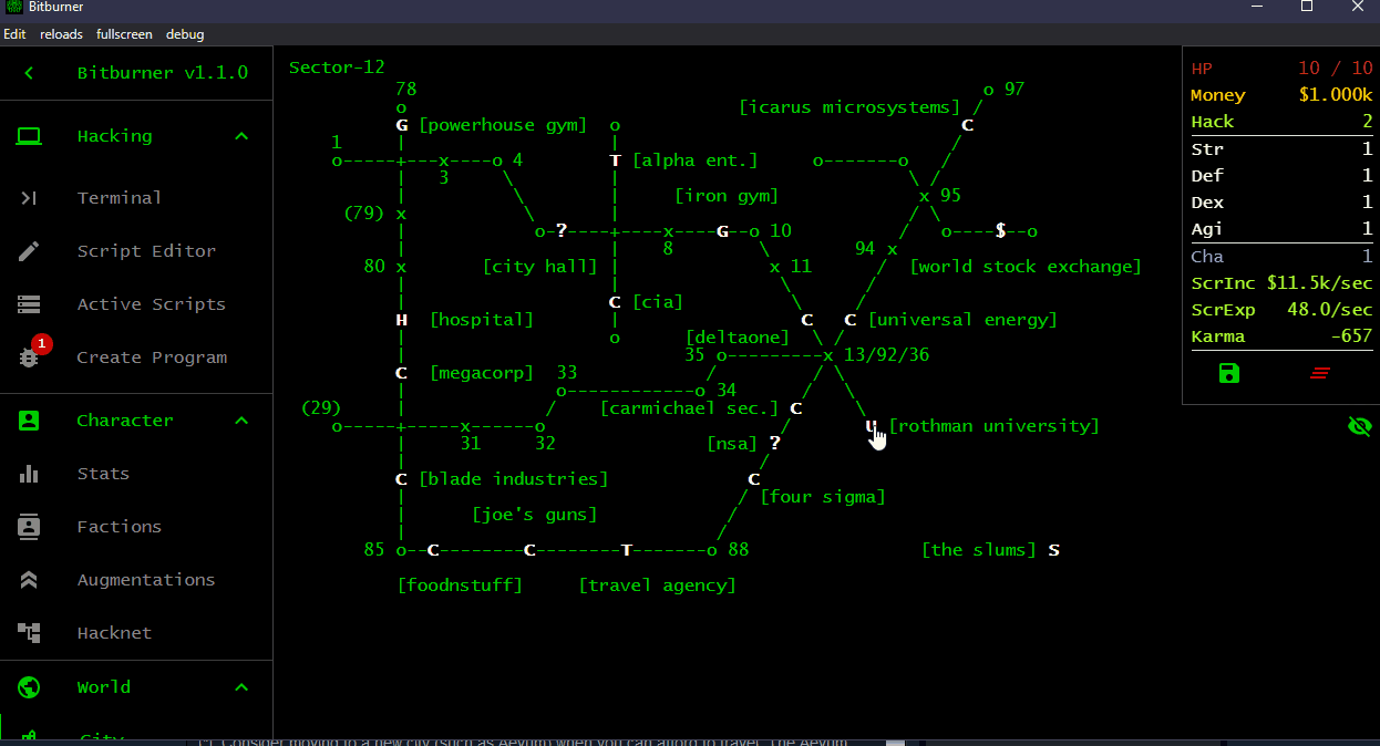 Bitburner Making the Most of Augmentations