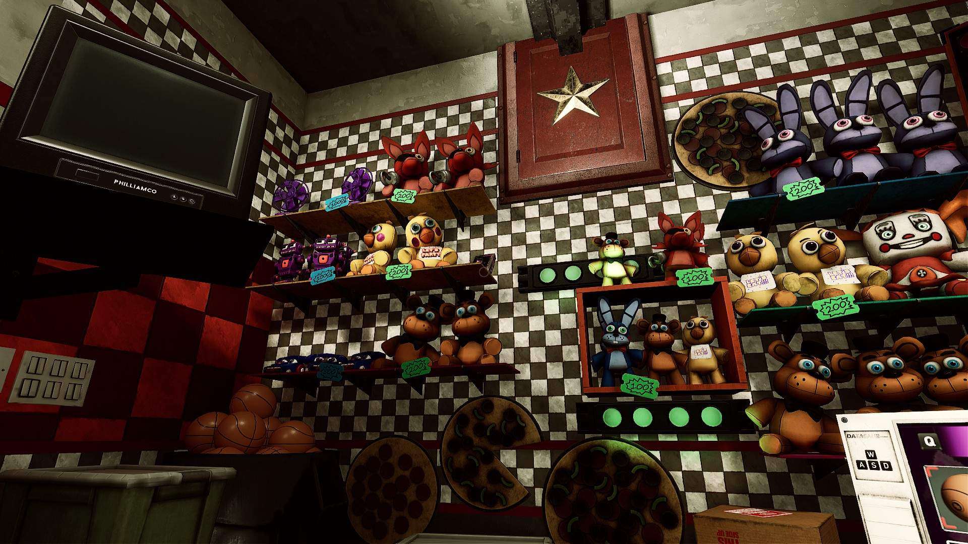 Five Nights at Freddy's Help Wanted All Flat Mode Tape Locations