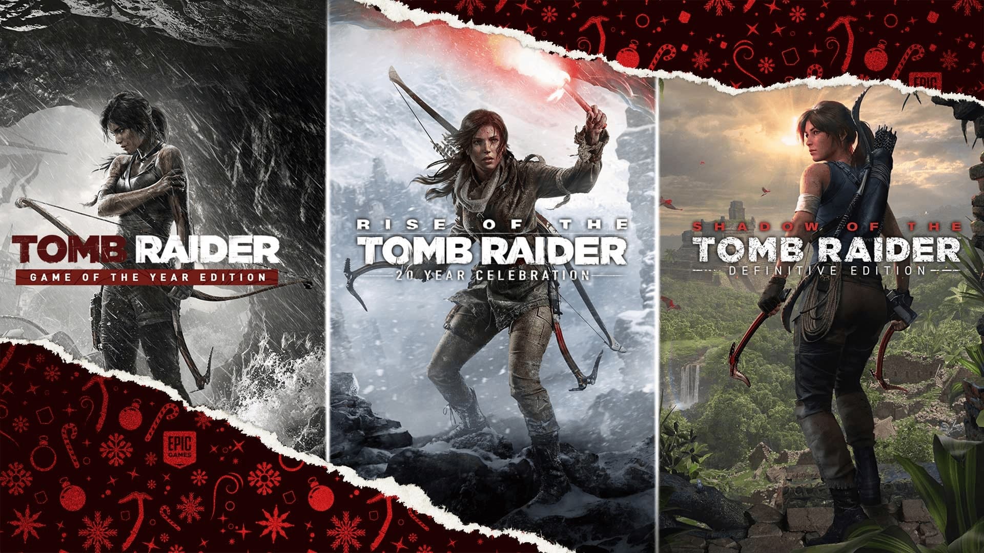 Tomb Raider Trilogy está de graça na Epic Games Store