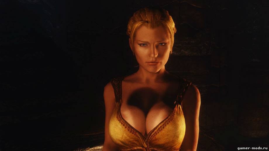 Откровенное декольте / I love cleavage CBBE BBP Реплейсеры Skyrim LE моды для Скайрим