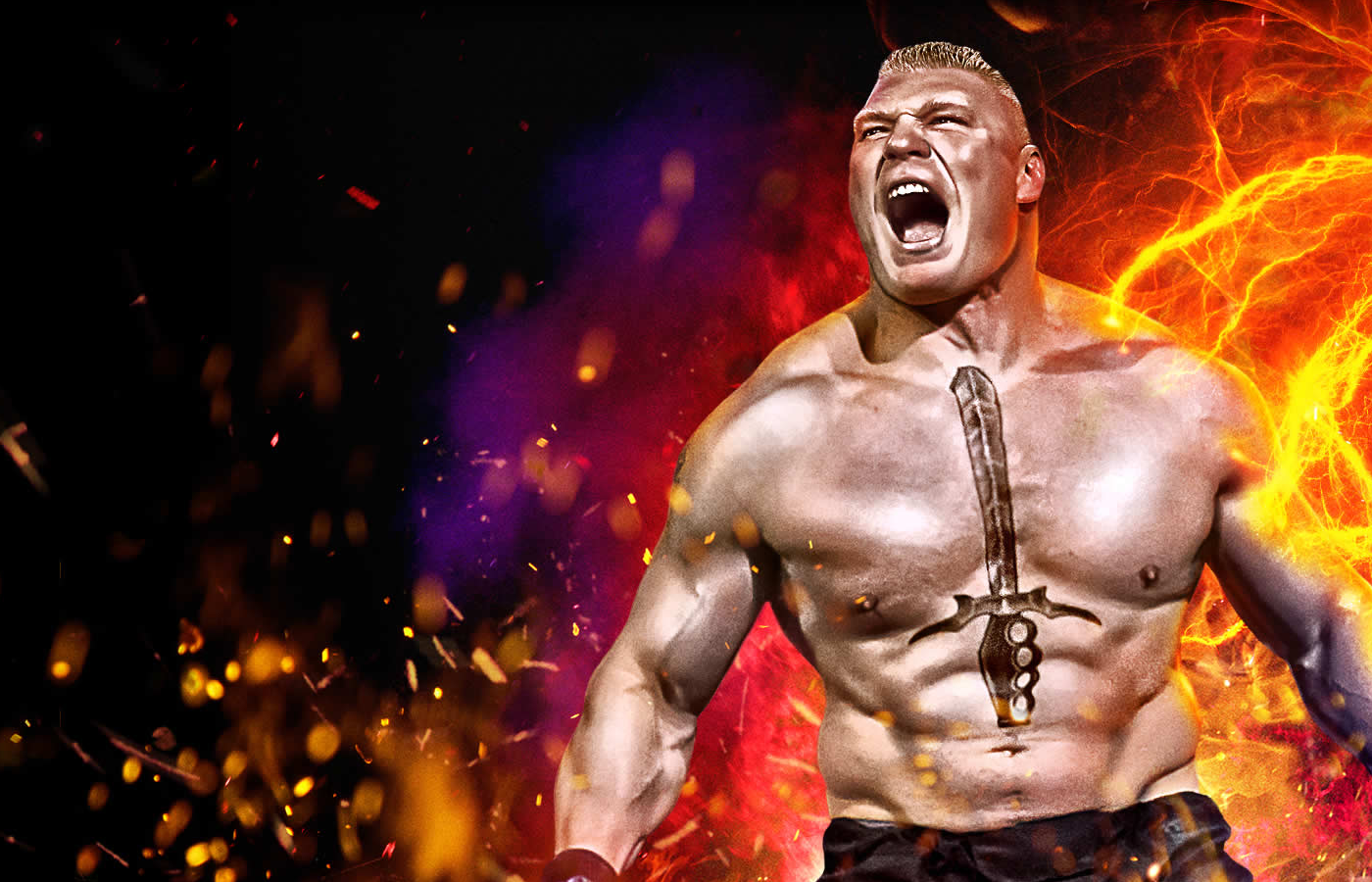 Brock Lesnar is the Cover Athlete of WWE 2K17 Gameranx