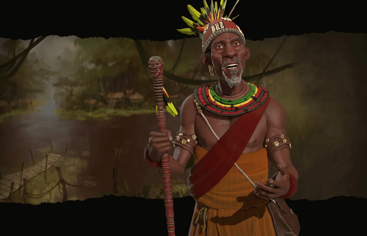 Meet the Civilization VI Leader of the Kongo Gameranx