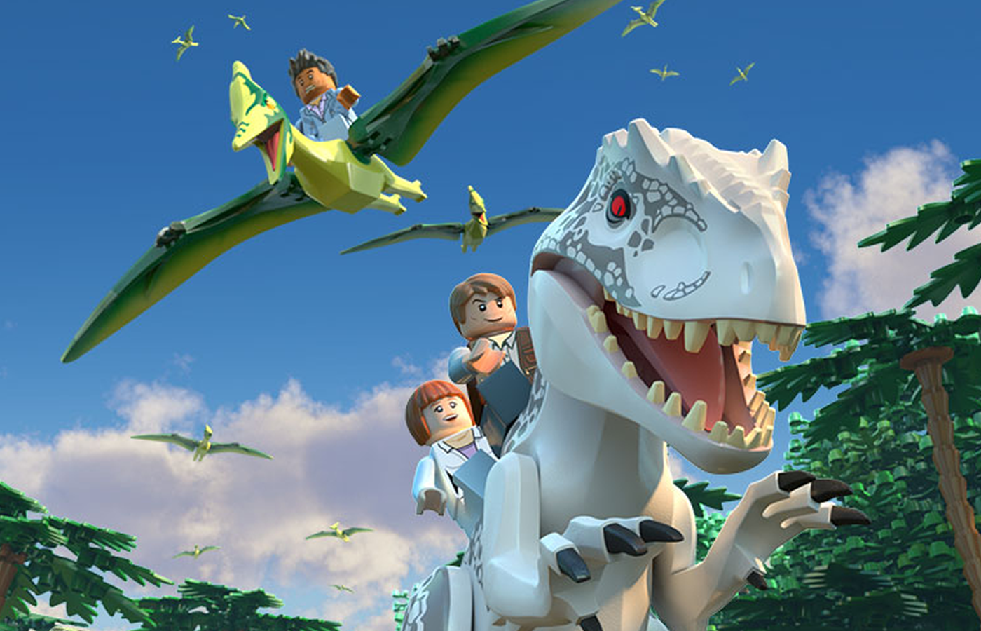 Hijinks Ensue in LEGO Jurassic World The Indominus Escape Gameranx