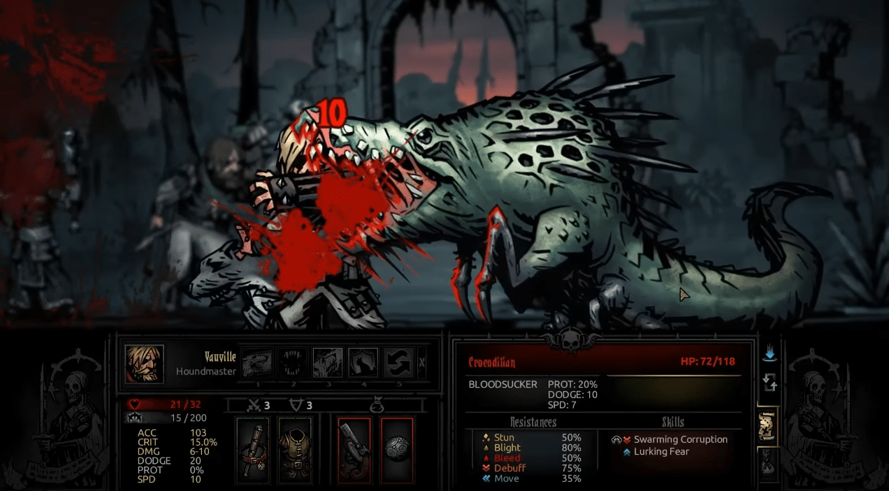 Darkest Dungeon The Crimson Court How To Defeat All Bosses Boss