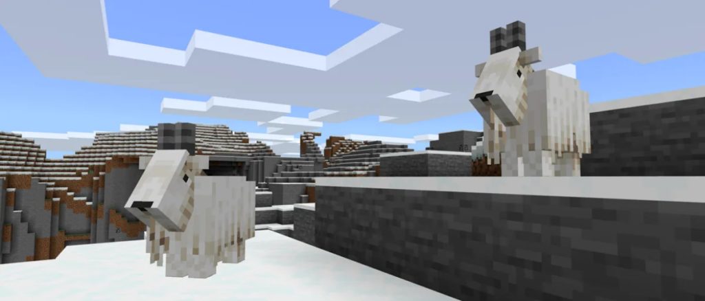 Minecraft Caves & Cliffs How To Breed Goats & Get Screaming Goats Gameranx