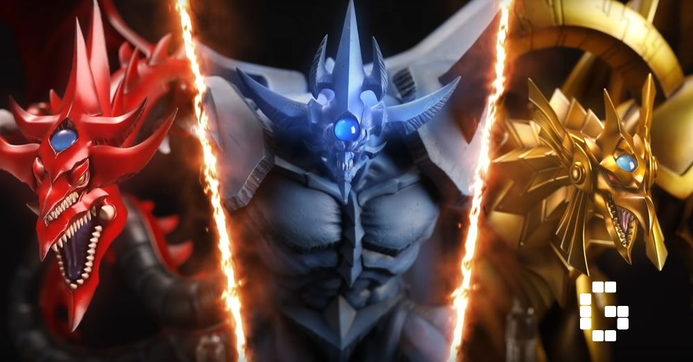 Kotobukiya YuGiOh Egyptian God Card Figures Announced GamerBraves