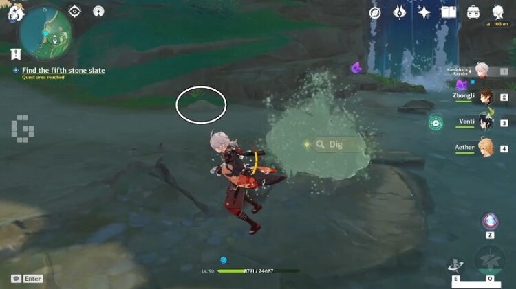 [ Guide ] Genshin Impact The Old Stone Slate, Farmer's Treasure Quest GamerBraves