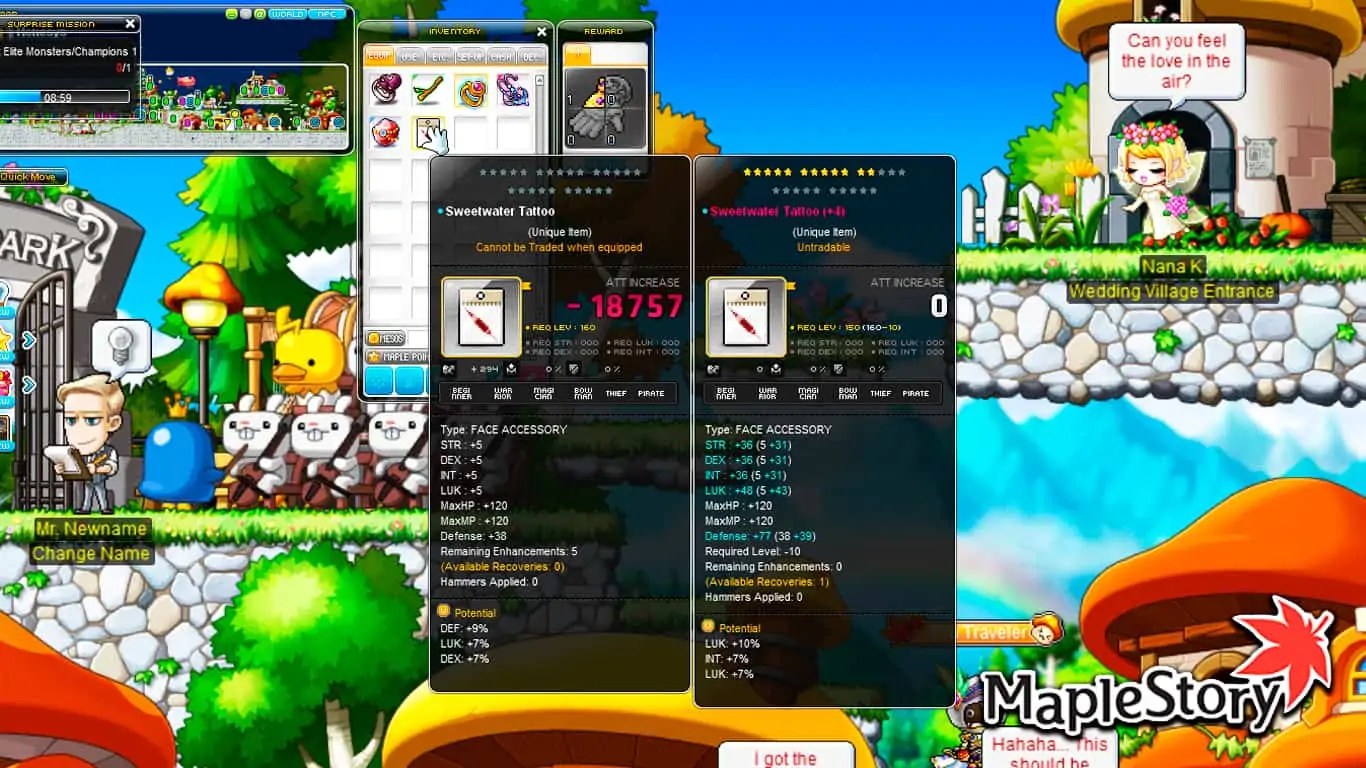 Maplestory How To Get Potential On An Item Gamer Empire