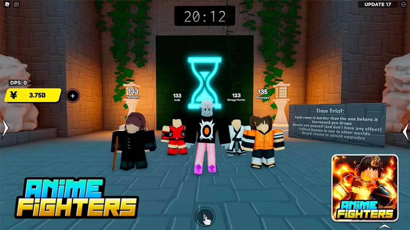 Anime Fighters Simulator Time Trial Guide How to Do, Rewards, Wiki