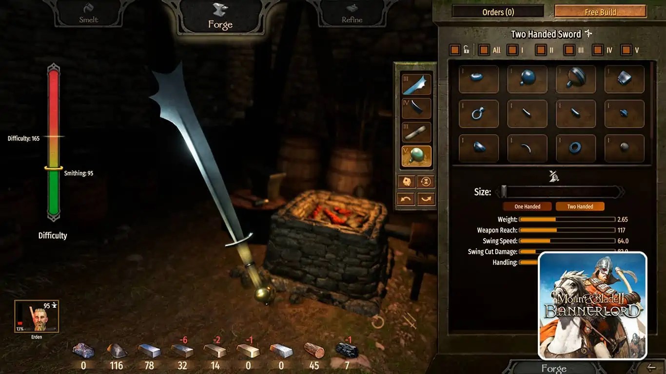 Mount & Blade 2 Bannerlord How To Level Smithing Fast Gamer Empire