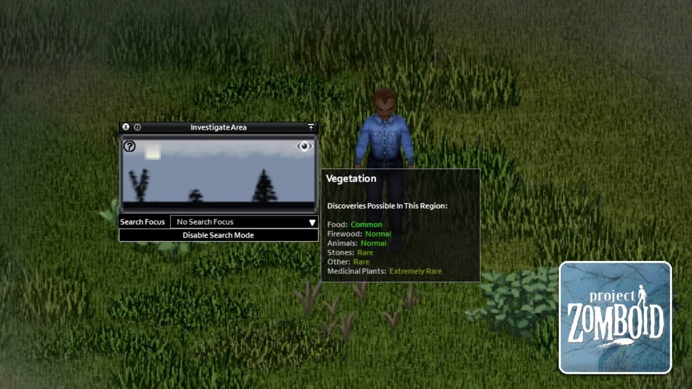 Project Zomboid How to Forage for Food and Items Gamer Empire