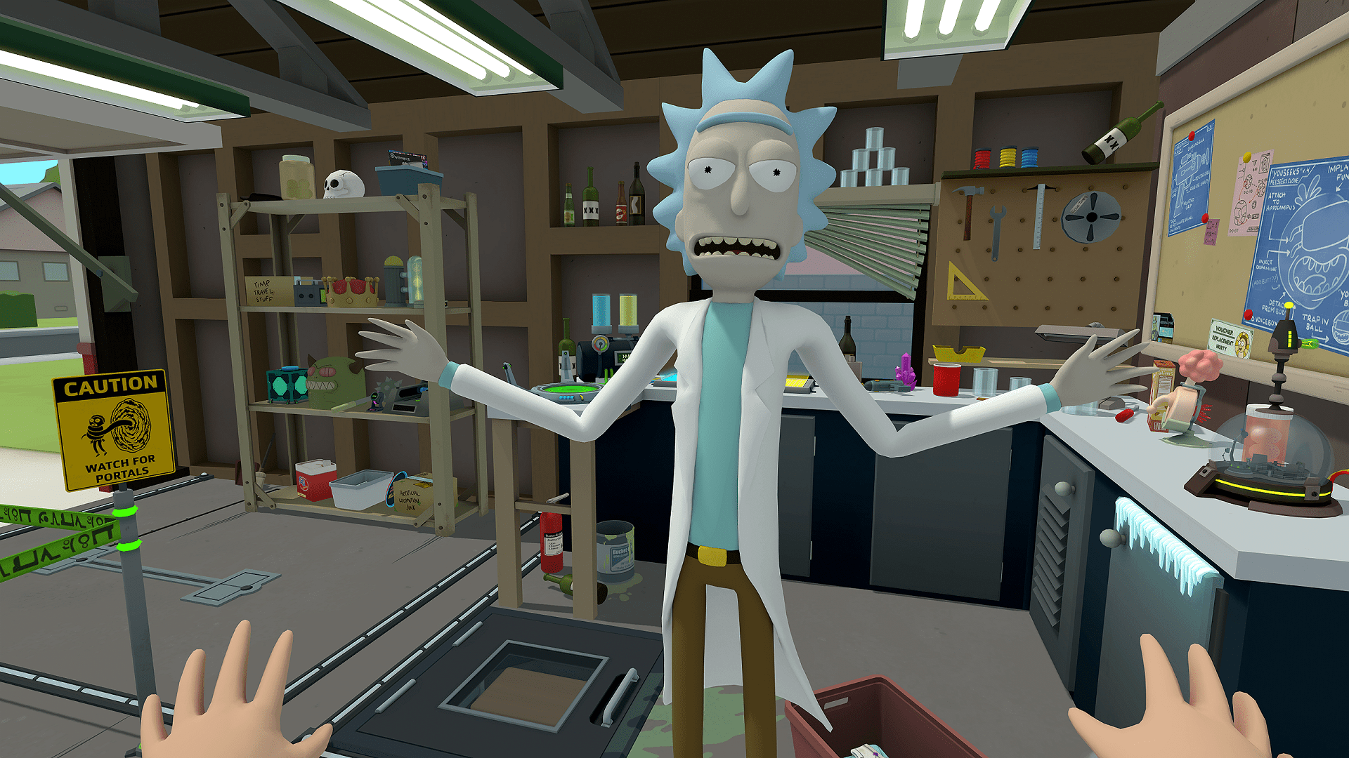 Review Rick and Morty Virtual Rickality Gamer Escape Gaming News