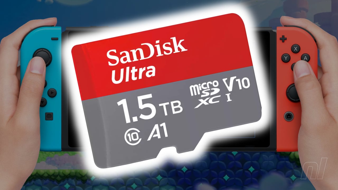 SanDisk Launches Mighty 1.5TB Micro SD Card Compatible With Nintendo
