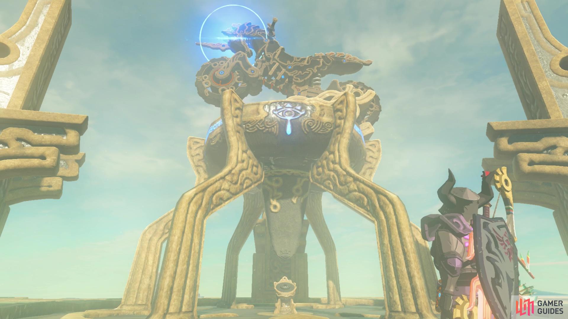 Link's Motorcycle Master Cycle Zero Shrine of Resurrection Divine