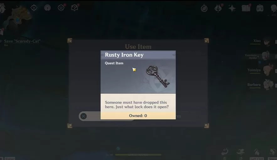 Genshin Impact Rusty Iron Key Location GamerHour