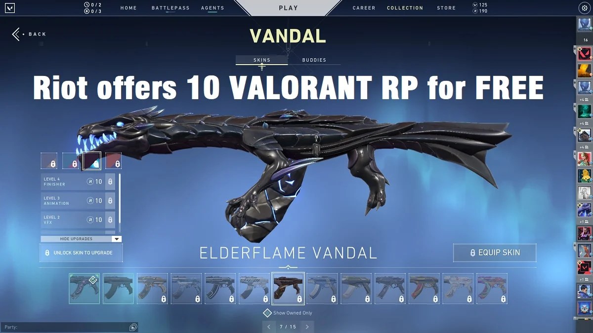 Riot offers 10 FREE Radianite points for the new year with Prime gaming