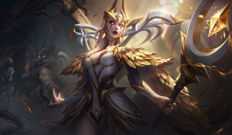 Coven Evelynn, Ashe, Cassiopeia, Ahri, Malphite, and Warwick Skin