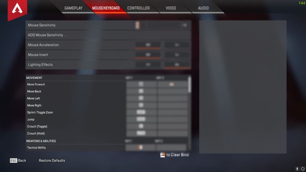 YukaF's Apex Legends Settings GameRiv