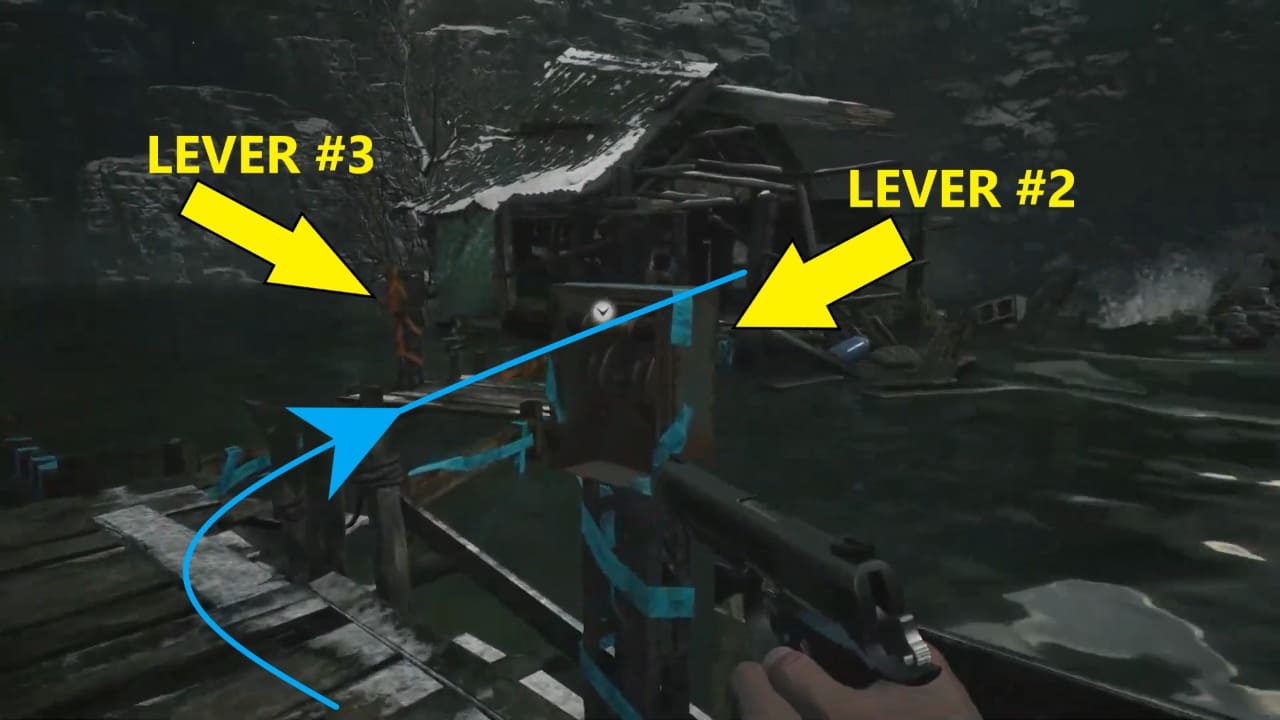 Moreau Reservoir Puzzle Turn on Electricity Resident Evil 8 Village