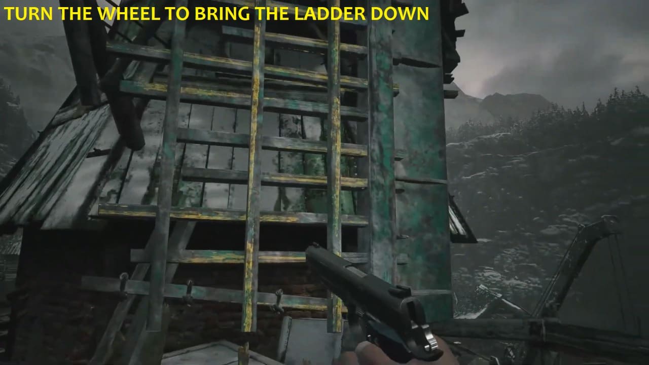 Moreau Reservoir Puzzle Turn on Electricity Resident Evil 8 Village