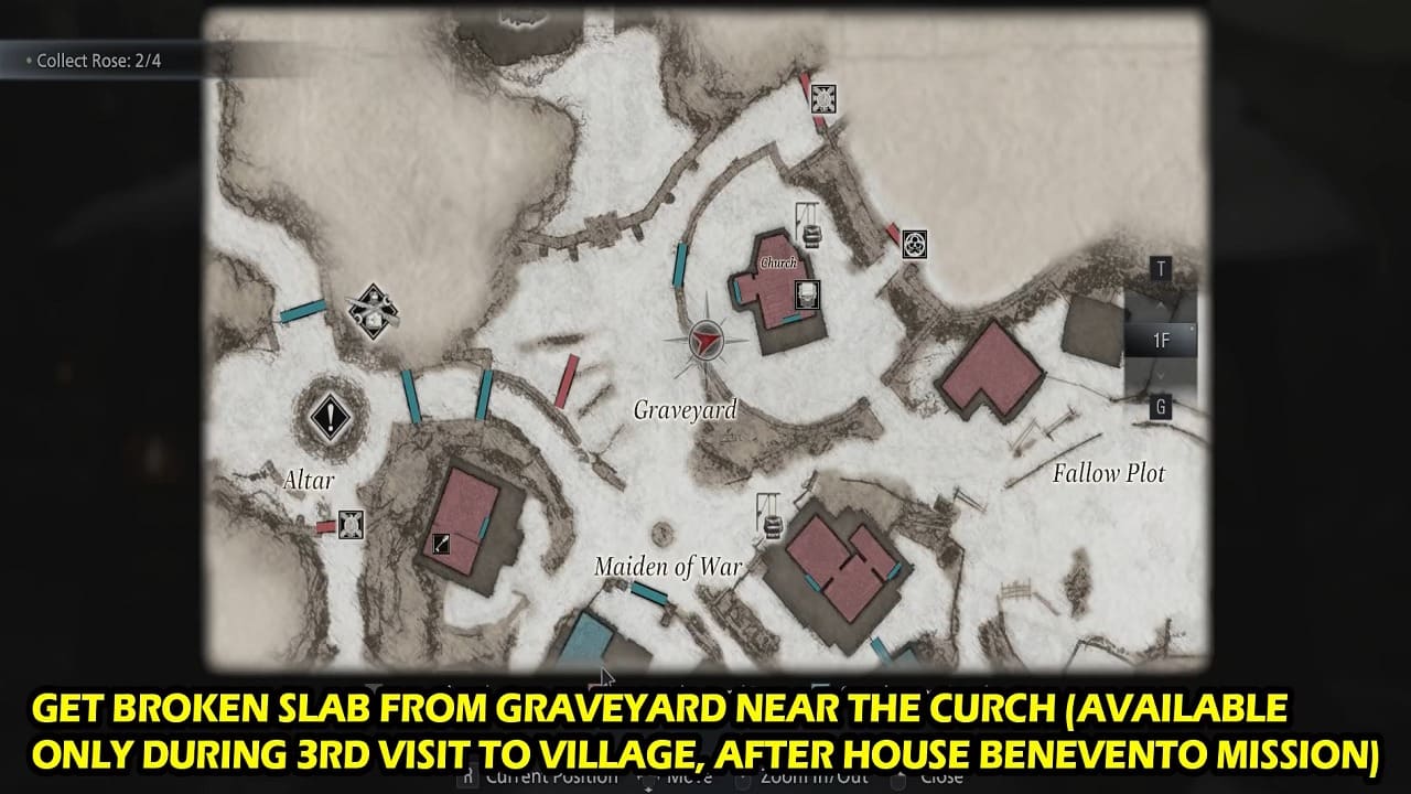 Beneviento’s Treasure Location Resident Evil 8 Village Benevento