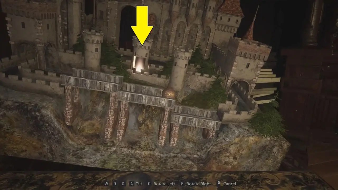 Castle Labyrinth Puzzle in Resident Evil 8 Village Flower Swords Ball