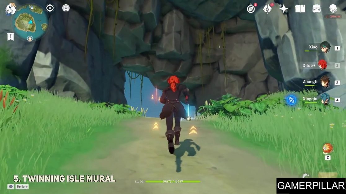 All Mural Locations The Other Side of Isle and Sea Genshin Impact 1.