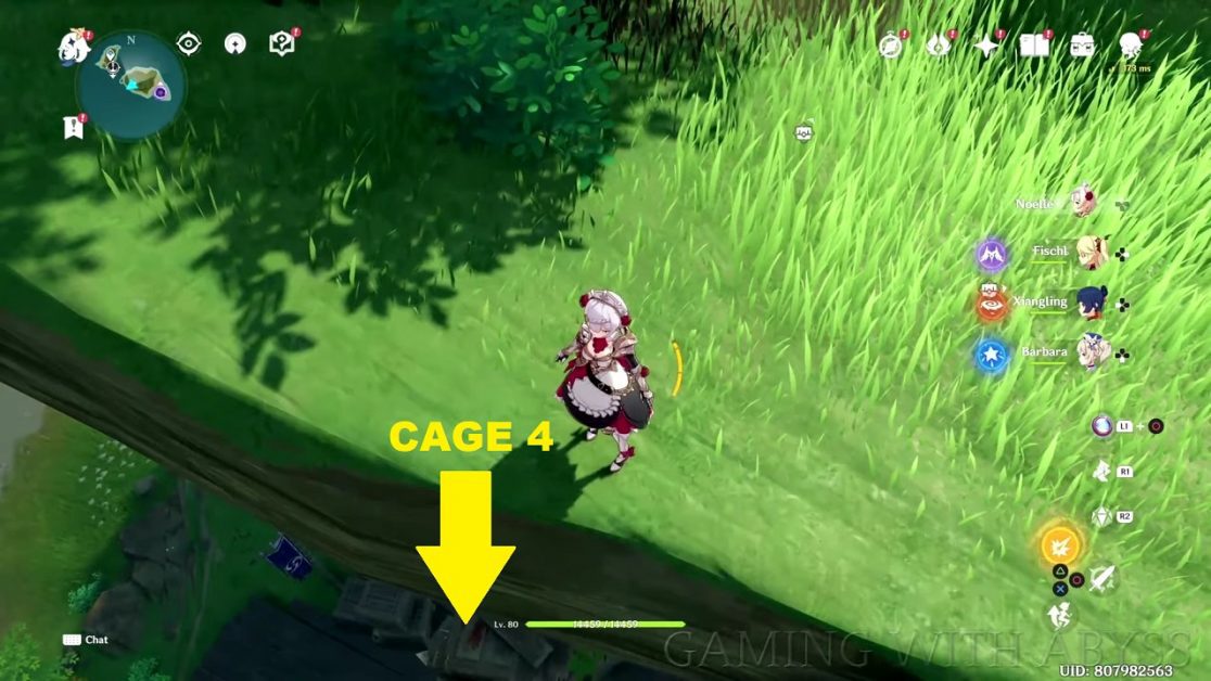 Jinren Island All 5 Cage Key Locations Genshin Impact 2.0