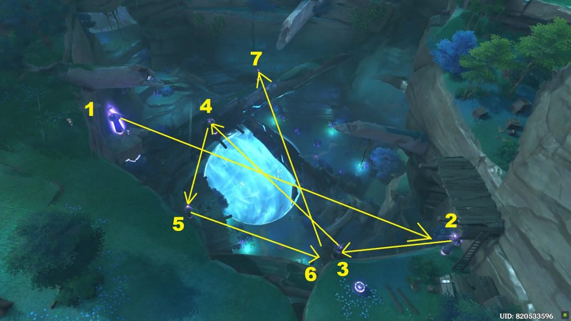 Orobashi’s Legacy Part 3 Puzzle & Search for Ward in Jakotsu Mine Genshin Impact 2.0 Inazuma