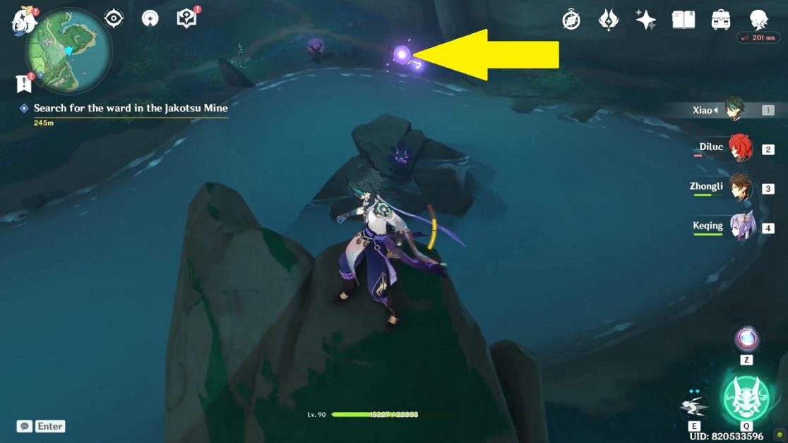 Orobashi’s Legacy Part 3 Puzzle & Search for Ward in Jakotsu Mine Genshin Impact 2.0 Inazuma