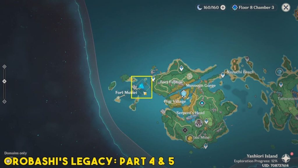 Orobashi’s Legacy All Parts Puzzles & Find Ward Inazuma World Quest Genshin Impact 2.0 Guide