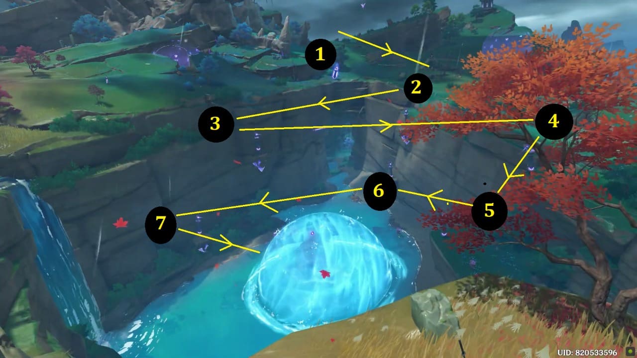 Orobashi’s Legacy All Parts Puzzles & Find Ward Inazuma World Quest Genshin Impact 2.0