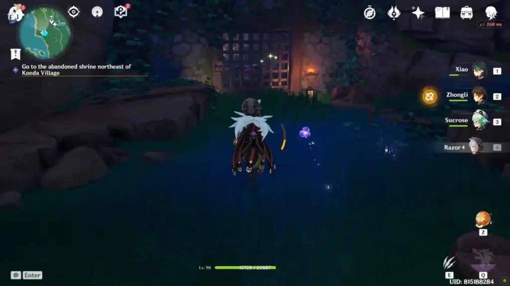 RustWorm Key Location How to Find the Barrier in Sacrificial Offering Genshin Impact 2.0
