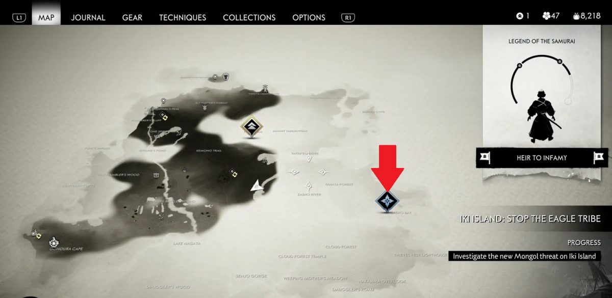 The Legacy of Kazumasa Sakai Mythical Tale Horse Armor Location Iki