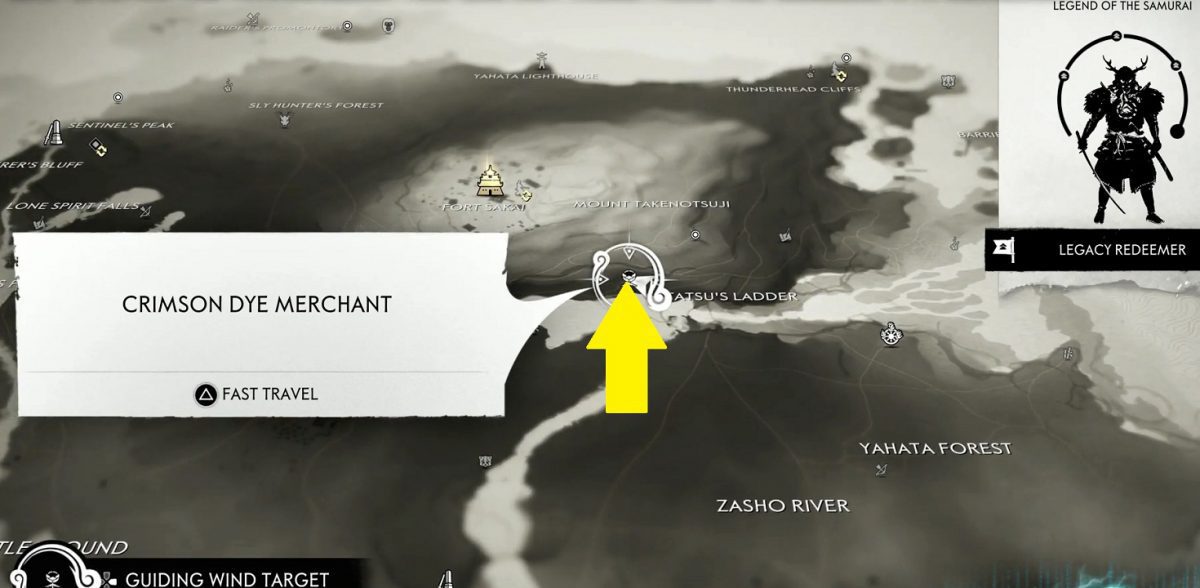 Crimson Dye Merchant & Sakai Horse Armor Dye Blood on Your Hands