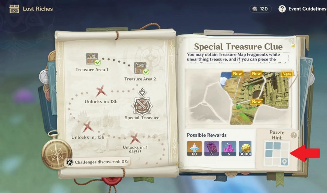 Lost Riches Special Treasure Location & Complete Event Guide Inazuma