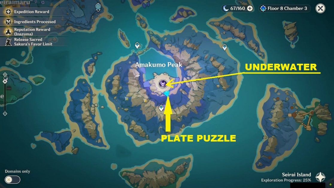 Seirai Island All Pressure Plate Puzzles Genshin Impact 2.1