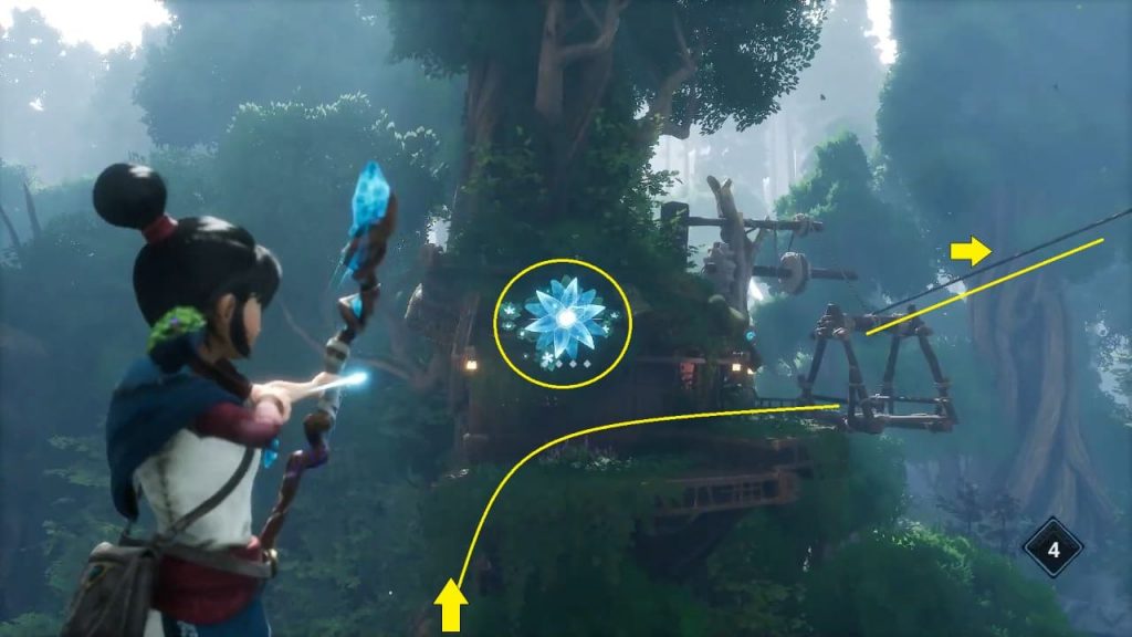 How to reach and restore the God Tree Shrine in Kena Bridge of Spirits