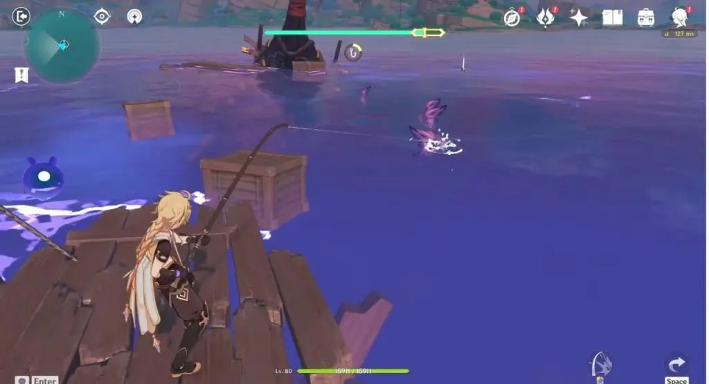 Raimei Angelfish Location Genshin Impact 2.1 (Rare Fish Guide)