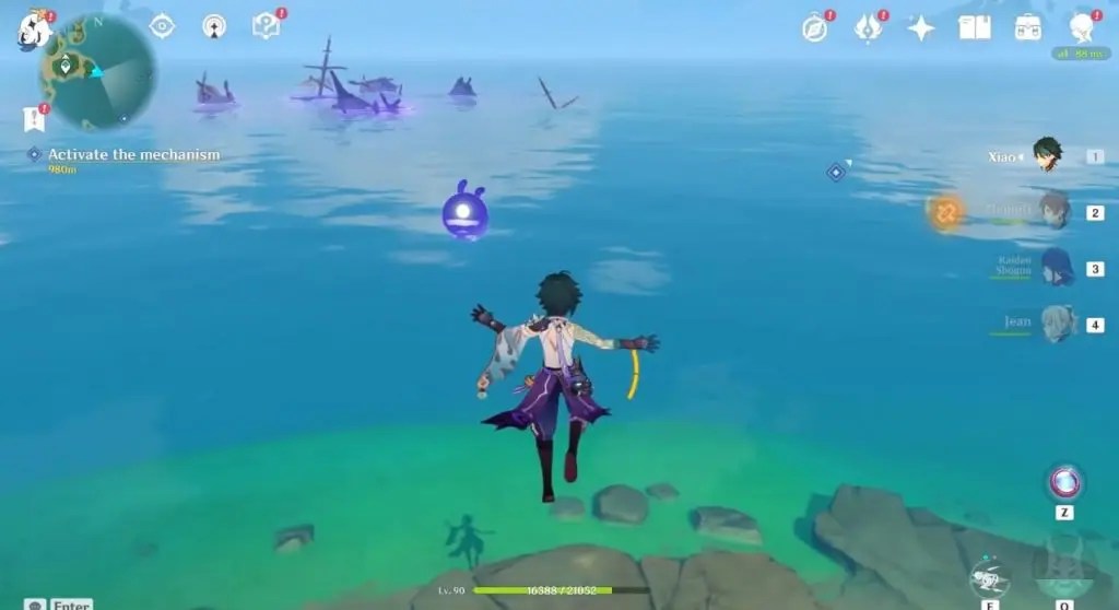 Raimei Angelfish Location Genshin Impact 2.1 (Rare Fish Guide)
