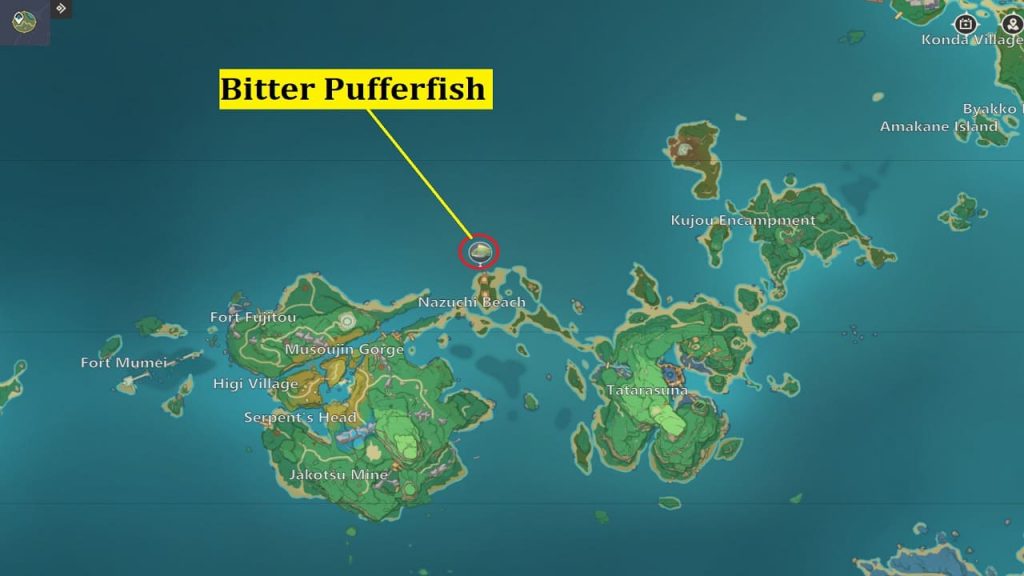 Genshin impact bitter pufferfish