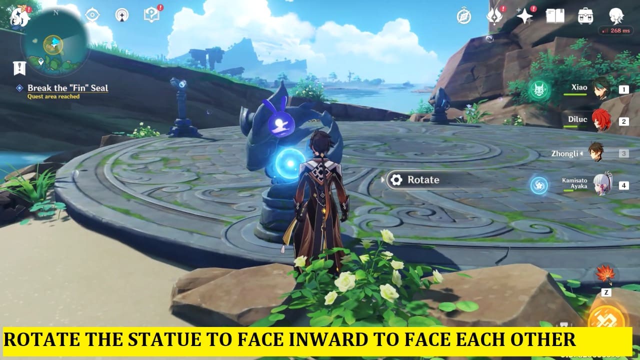 Fin of Watatsumi The MoonBathed Deep World Quest