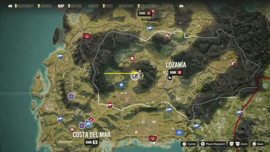 Ida’s Triada Relic Treasure Hunt Find a way into the caves Far Cry