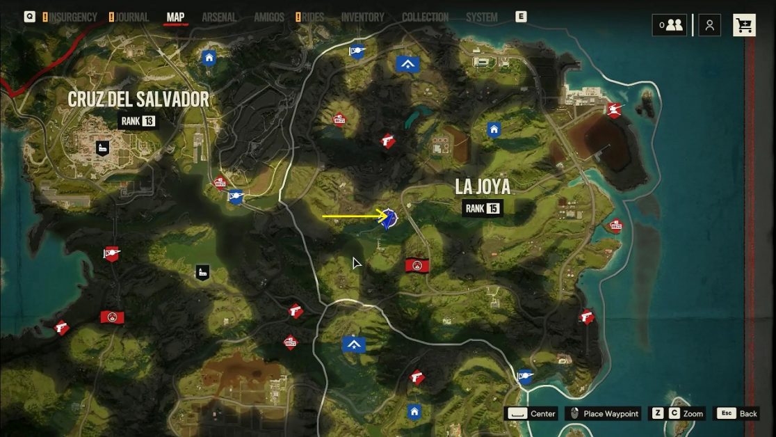 Tricks of the Trade Admiral Benitez billboards locations Far Cry 6