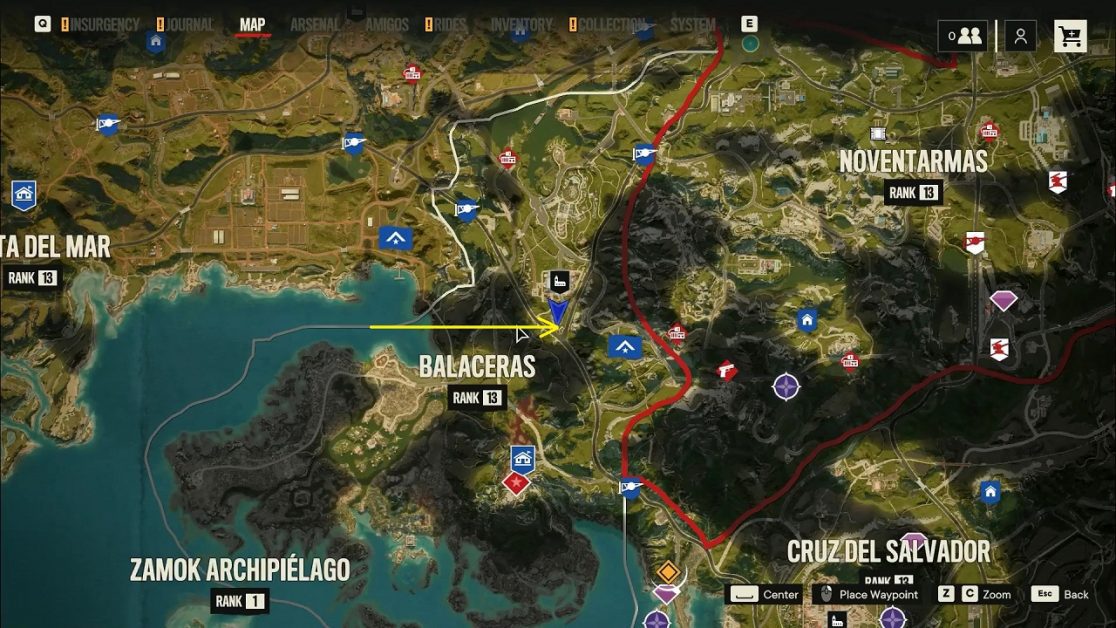 Feroza Criptograma Chest & Charts Locations Balaceras, Valle De Oro