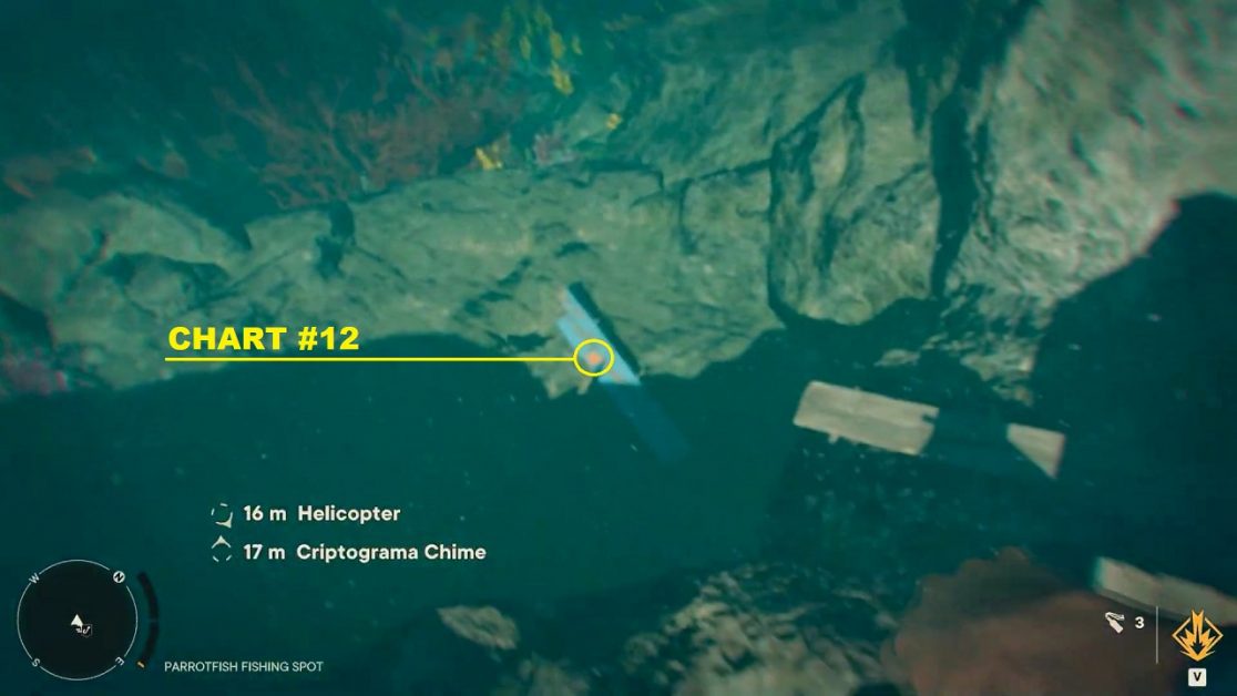 Aguas Lindas Criptograma Chest & Charts Locations Madrugada Far Cry 6 Collectibles